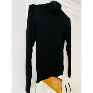 The Limited Black Turtleneck